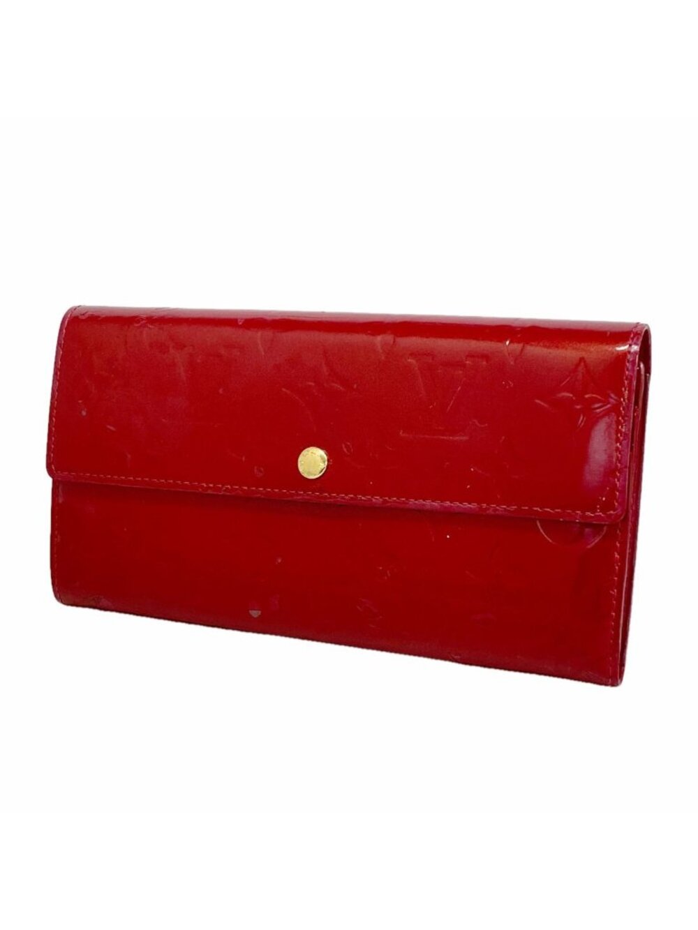 Louis Vuitton Wallet Vernis Portefeuille Sarah Pomme D'amour